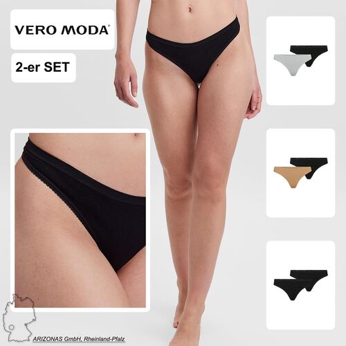 Nahtlose Slip Tanga 2er-Pack Thong 