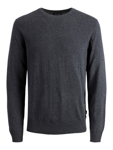 Jack & Jones D�nner Langarm Strickpullover Rundhals Basic Sweater Shirt Jumper JJEEMIL 