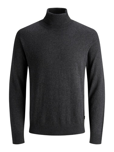 Jack & Jones D�nner Rollkragen Strickpullover Rundhals Sweater Langarm Basic JJEEMIL 