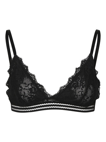Spitzen Triangel BH ohne B�gel & Polster Lace Bralette Bustier VMANNA 