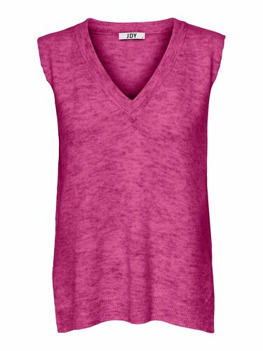 Strickweste V-Neck Pullover Pullunder Sweater ohne �rmel JDYELANOR 