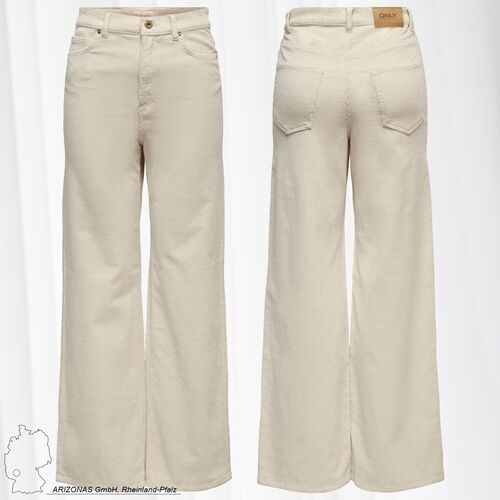 Straight Leg Denim Jeans High Waist Schlag Hose Weites Bein ONLJUICY