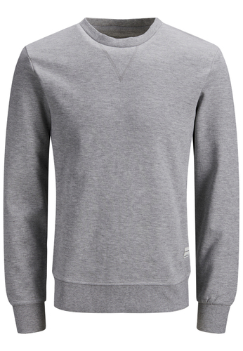 Jack & Jones Basic Sweater Langarm Sweatshirt Rundhals Pullover Jumper JJEBASIC 