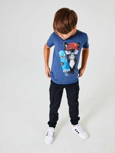 Kinder Cargo Hose f�r Jungen Jogger Chino Pants Freizeithose Baumwolle 