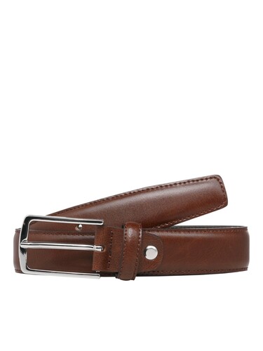 Jack & Jones Klassischer Echtleder G�rtel Leather Belt mit L�cher JACCHRISTOPHER 