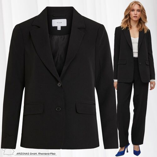 Oversized Langarm Blazer Elegantes Business Basic VIKAMMA