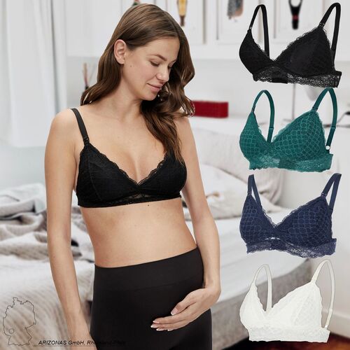 Schwangerschaft Still BH ohne B�gel Feine Spitzen Umstand Bralette