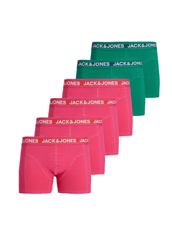 Jack & Jones Boxershorts 6er-Pack Slim Fit Basic 