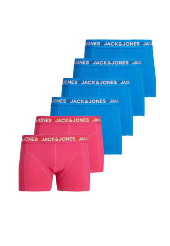 Jack & Jones Boxershorts 6er-Pack Slim Fit Basic 