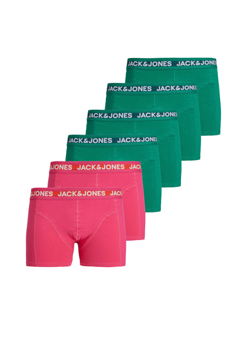 Jack & Jones Boxershorts 6er-Pack Slim Fit Basic 