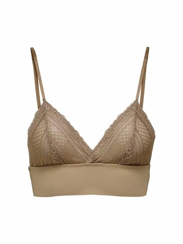 Spitzen Triangel BH ohne B�gel Lace Bralette Bustier ONLLAURA 