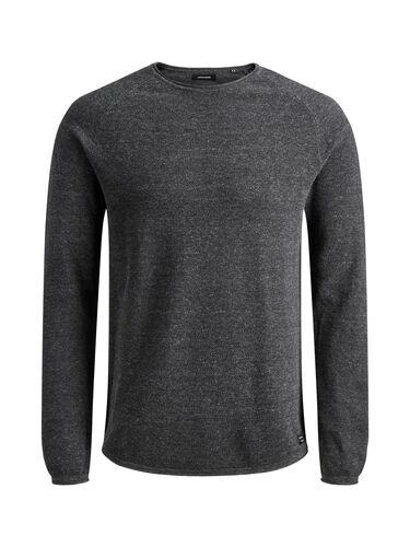 Jack & Jones Langarm Strickpullover Sweater Baumwolle Shirt JJEHILL 