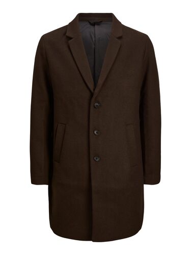 Jack & Jones Klassischer Woll Mantel Kurzer Coat Elegante �bergangjacke JJEMOULDER 