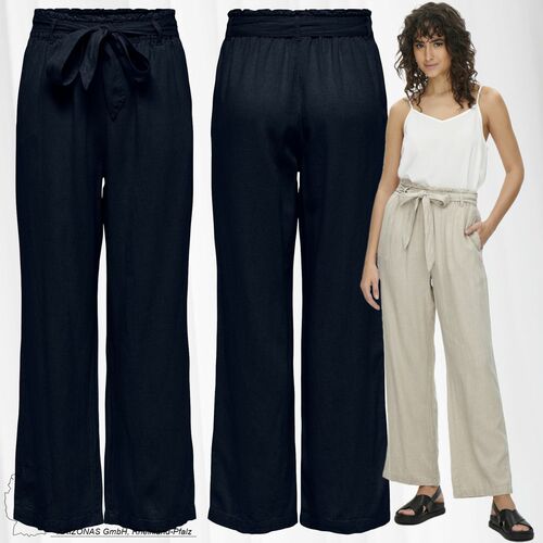 Elegante Stoffhose mit Bindeg�rtel 