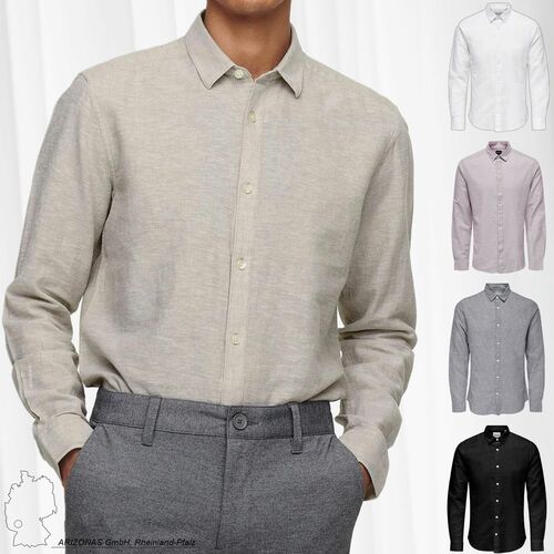 Leichtes Langarm Hemd ONSCAIDEN