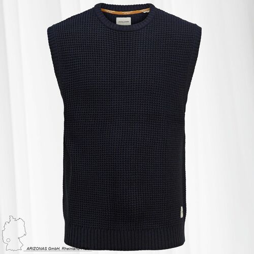 Jack & Jones Dicker Grobstrick Pullunder Sweater ohne �rmel Warmer Pullover JJENICK