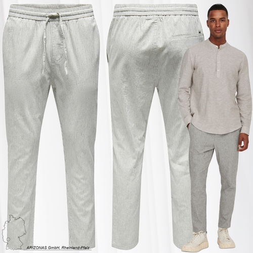 Cropped Chino Hose aus Leinen ONSLINUS