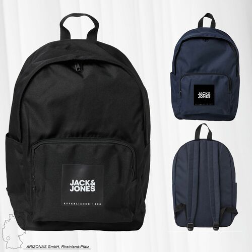 Jack & Jones Rucksack 2 F�cher Ranzen Laptop Fach Backpack Tasche JACBACK TO SCHOOL