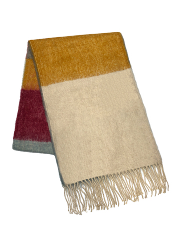 enflame XXL Mode Schal Vintage Design Muster Weicher Deckenschal