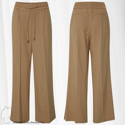 Elegante Business Hose Lange Anzug Stoff Pants Wide Leg Trousers BYDANTA