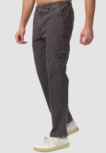 Herren Stretch Cargo Jogger Hose Straight Leg Freizeit Pants Regular Fit  Trousers mit Tunnelzug Schnürung | Hosen direkt bestellen | Stretchjeans