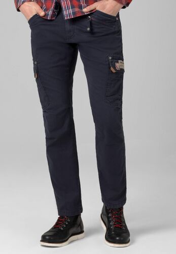 Hose Regular Fit mittlere Bundh�he Slim Legs 