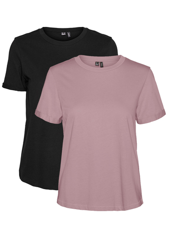 2er Pack Basic T-Shirt VMPAULA 