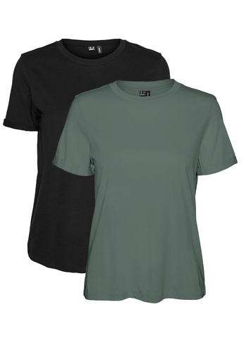 2er Pack Basic T-Shirt VMPAULA 