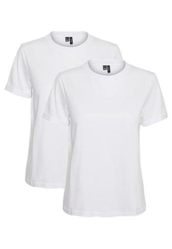 2er Pack Basic T-Shirt VMPAULA 