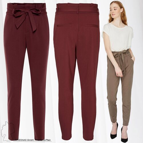 Paperbag Stoffhose mit Bindeband VMEVA