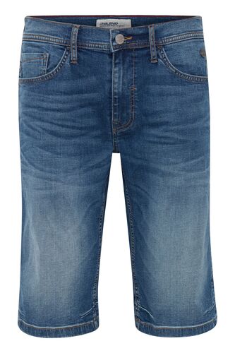 Knielange Jeans Shorts DENIM CAPRI PANTS 