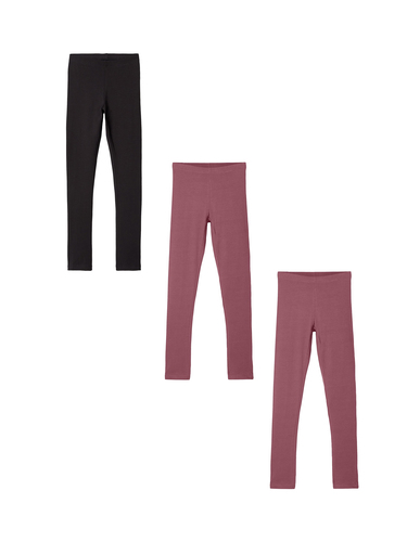 Basic Leggings 3er St�ck Set NKFVIVIAN 