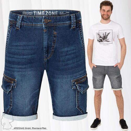 Cargo Jeans Shorts Slim StanleyTZ decoration