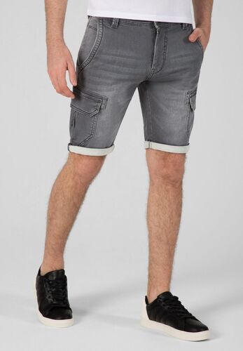 Cargo Jeans Shorts Slim StanleyTZ decoration 