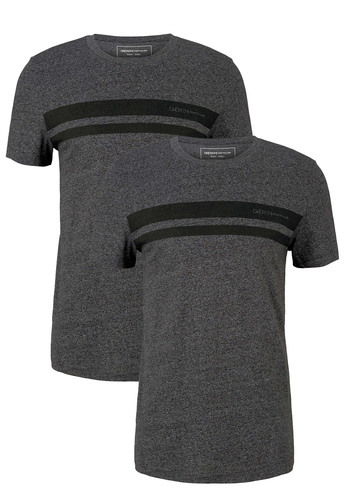 Tom Tailor 2-er Set Basic T-Shirts 