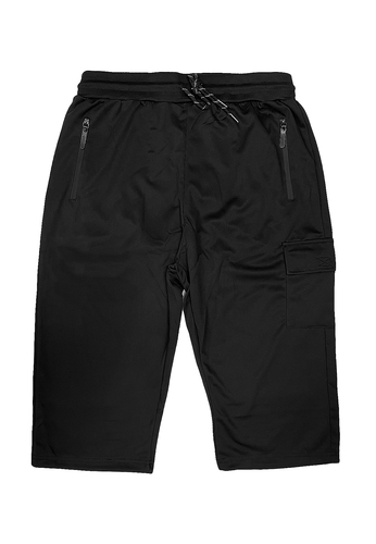 Max Men Herren Leichte Capri Shorts Mit Zip Taschen