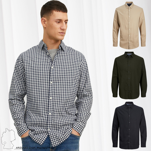 Jack & Jones Hemd Slim Fit JJEGINGHAM