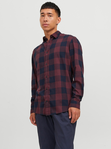 Jack & Jones Hemd Slim Fit JJEGINGHAM 