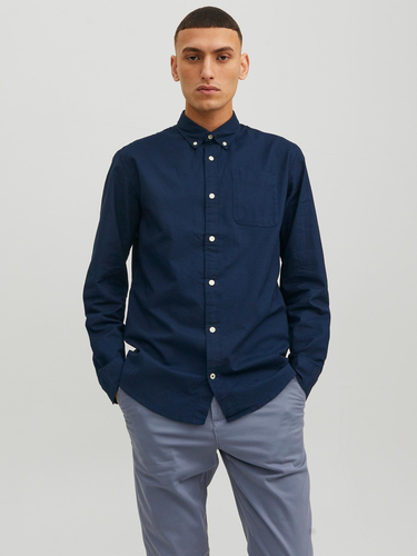 Jack & Jones Hemd Slim Fit JJEOXFORD 