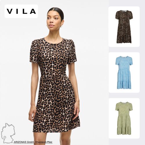 Kurzarm Blusenkleid VIPAYA