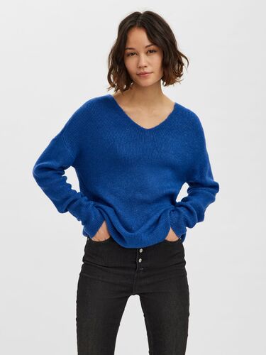 Strick Pullover VMCREWLEFILE 