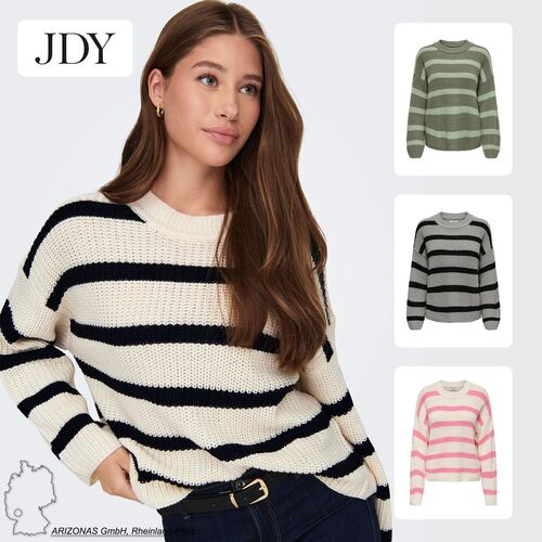 Gestreifter Strickpullover JDYJUSTY
