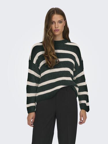 Gestreifter Strickpullover JDYJUSTY 
