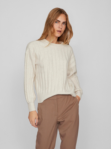 Gerippter Strickpullover VITYCIA 