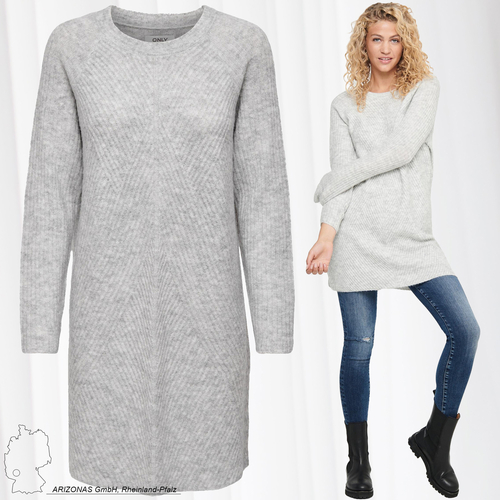 ONLY Strickkleid Langarm Mini Dress Knitted Pullover Shirt Oberschenkellang  ONLCAROL | Kleider direkt bestellen