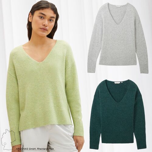 Tom Tailor Strickpullover Cozy V-Neck Pullover
