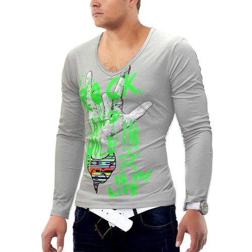 Longsleeve Brad Burns Rock n Roll