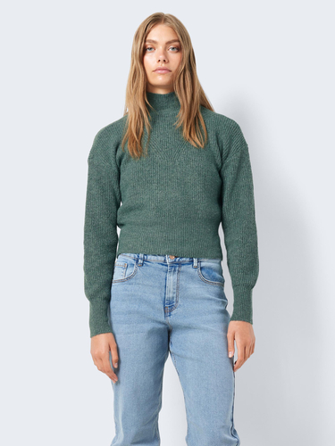 Kurzer Rippstrick Pullover NMNELLA 