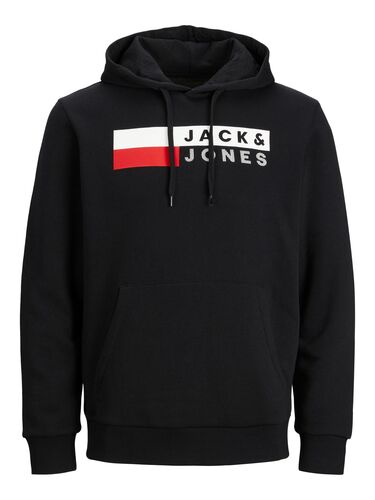 Jack & Jones Plus Size Hoodie Kapuzen Pullover JJECORP 