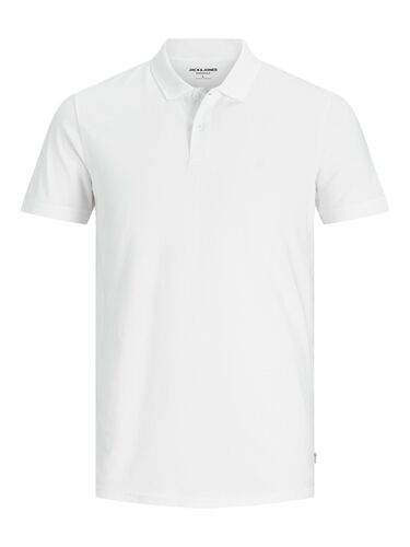 Jack & Jones Poloshirt mit Logo Basic Pique Hemd 